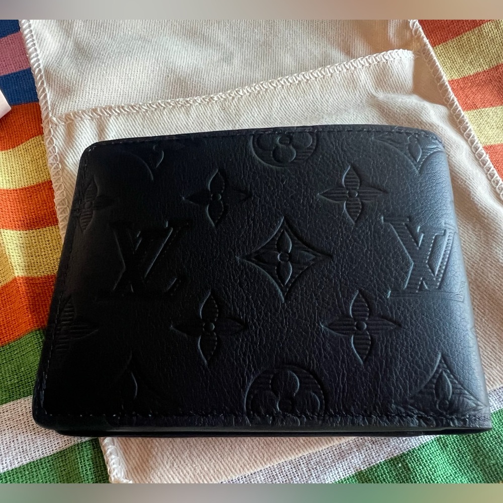 Louis Vuitton Multiple Wallet Black New NWT